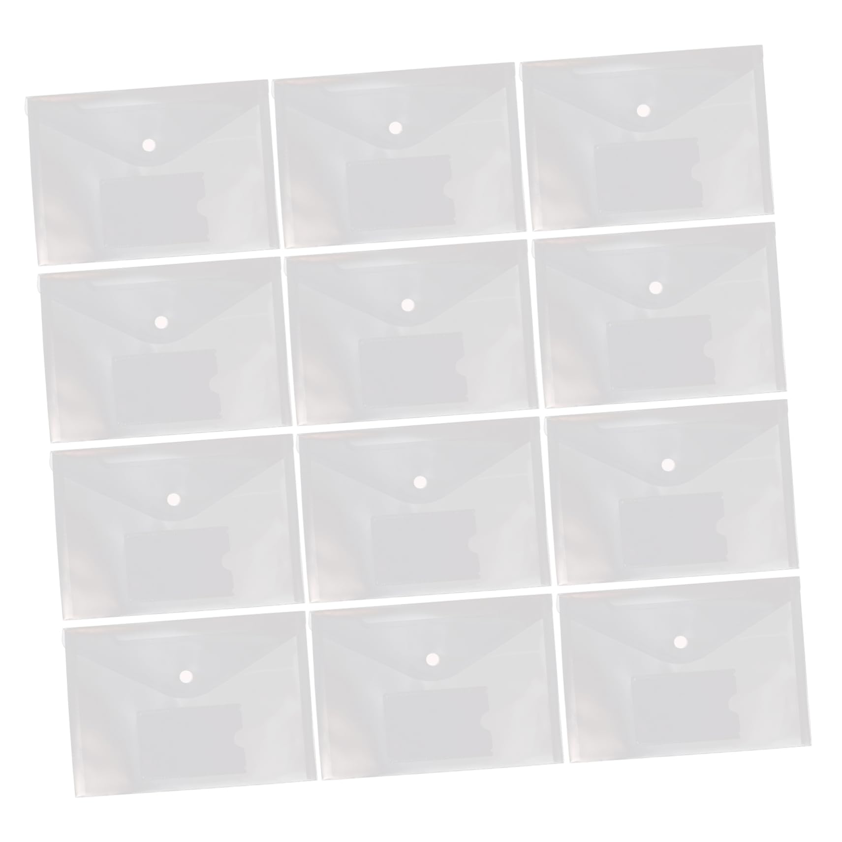 Amazon | Toyvian クリアファイル A5 ファイルケース スナップボタン